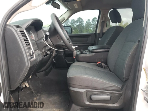 2022 Ram 1500 Tradesman with VIN 1C6RR6FG4NS170756, listed as a Copart auction lot 49491295 with 81,106 mi miles and Salvage title. Bid and sale history available at DreamBid. Image 7.