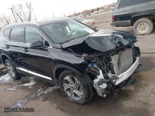 2021 Hyundai Santa Fe SEL with VIN 5NMS2DAJ0MH309992, listed as a IAAI auction lot 41546590 with 24,092 mi miles. Bid and sale history available at carsss.com. Image 1.