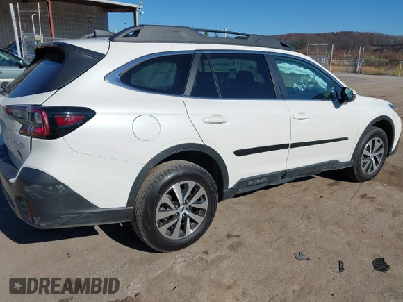2022 Subaru Outback Premium with VIN 4S4BTAFC3N3262863, listed as a IAAI auction lot 38064827 with 16,499 mi miles and . Bid and sale history available at DreamBid. Image 4.