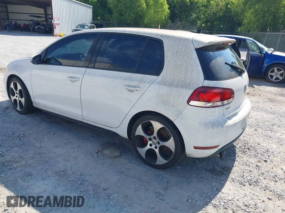 2010 Volkswagen Golf GTI with VIN WVWHV7AJ0AW227692, listed as a IAAI auction lot 42655515 with 144,748 mi miles and . Bid and sale history available at DreamBid. Image 3.