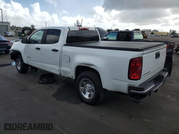 2021 Chevrolet Colorado 2WD Work Truck с VIN 1GCGSBEN6M1121219, выставлен на аукционе Copart как лот 85418844 с пробегом 62 849 миль миль и На запчасти • Non repairable. История ставок и продаж доступна на DreamBid. Изображение 2.