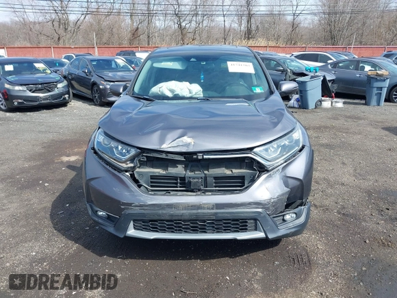 2018 Honda CR-V EX-L with VIN 7FARW2H87JE039574, listed as a IAAI auction lot 41741503 with 34,327 mi miles. Bid and sale history available at carsss.com. Image 12.