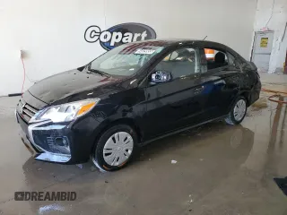 2024 Mitsubishi Mirage ES z VIN ML32FUFJ5RHF18365, wystawiony jako Copart lot #54029955 z przebiegiem 3 175 mil mil oraz Szkoda całkowita • Salvage title. Historia ofert i sprzedaży dostępna na DreamBid. Obrazek 1.