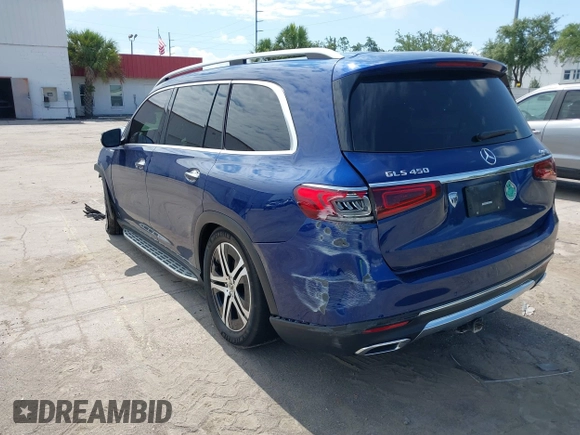 2022 Mercedes-Benz GLS 450 z VIN 4JGFF5KE4NA626100, wystawiony jako IAAI lot #42416183 z przebiegiem 51 191 mil mil oraz . Historia ofert i sprzedaży dostępna na DreamBid. Obrazek 18.