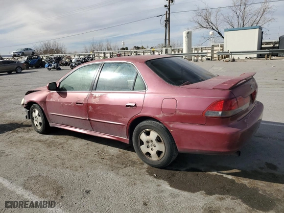 2001 Honda Accord Sdn EX w/Leather with VIN 1HGCG16541A055999, listed as a Copart auction lot 48130995 with 0 mi miles and Salvage Title. Bid and sale history available at carsss.com. Image 2.