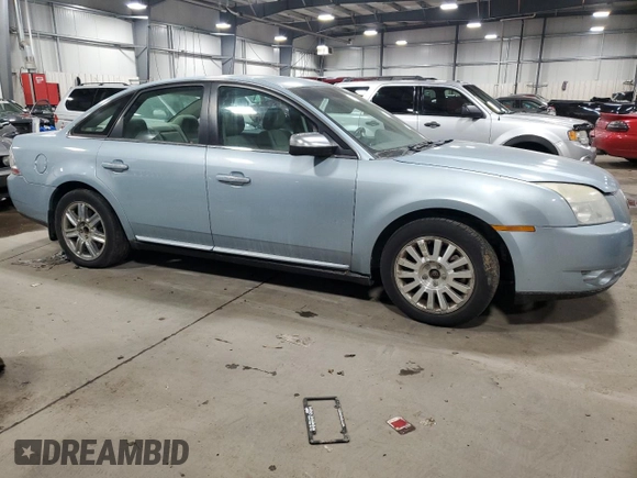 2008 Mercury Sable with VIN 1MEHM40W08G608525, listed as a Copart auction lot 41469845 with 31,056 mi miles and Salvage title. Bid and sale history available at DreamBid. Image 4.