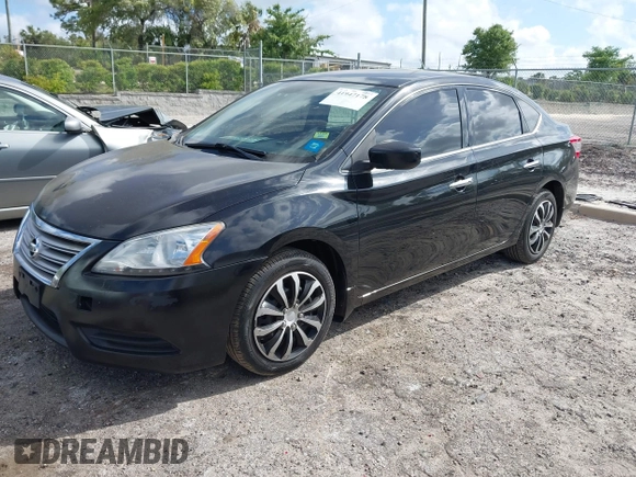 2015 Nissan Sentra SV with VIN 3N1AB7AP0FL628268, listed as a IAAI auction lot 41947178 with 186,460 mi miles and . Bid and sale history available at DreamBid. Image 17.