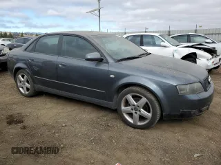 2004 Audi A4 1.8T with VIN WAUJC68E44A063145, listed as a Copart auction lot 72997694 with 216,054 mi miles and Clean Title. Bid and sale history available at carsss.com. Image 4.
