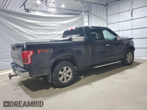 2015 Ford F-150 XLT with VIN 1FTFX1EF5FKD92768, listed as a Copart auction lot 48347935 with 155,178 mi miles and Salvage Title. Bid and sale history available at carsss.com. Image 3.