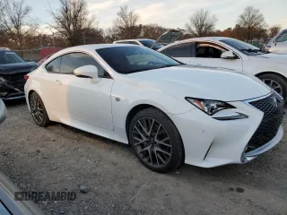 2017 Lexus RC with VIN JTHSM5BC6H5002401, listed as a Copart auction lot 81254444 with 55,934 mi miles and Salvage Title. Bid and sale history available at carsss.com. Image 4.