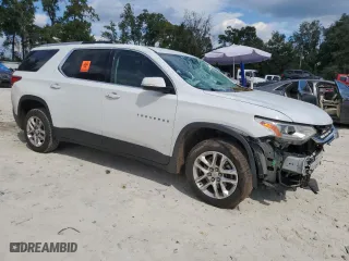 2018 Chevrolet Traverse LT Cloth with VIN 1GNERGKW1JJ229652, listed as a Copart auction lot 74206004 with 184,294 mi miles and Salvage Title. Bid and sale history available at carsss.com. Image 4.