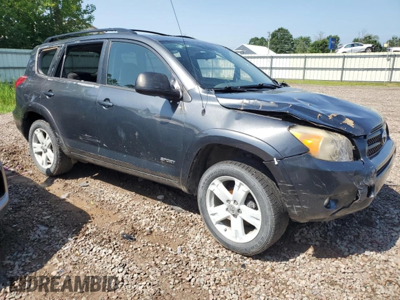 2006 Toyota RAV4 Sport with VIN JTMBD32VX65014734, listed as a Copart auction lot 61084515 with Not provided miles and Salvage title. Bid and sale history available at DreamBid. Image 4.