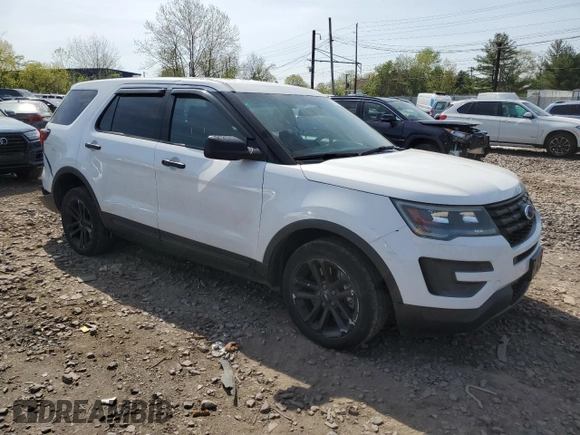 2016 Ford Utility Police Interceptor with VIN 1FM5K8AR5GGC35650, listed as a Copart auction lot 54337335 with 156,248 mi miles and Salvage Title. Bid and sale history available at carsss.com. Image 4.