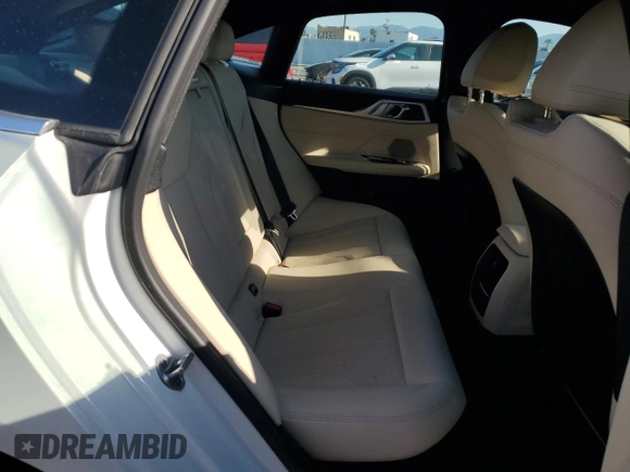 2024 BMW i4 eDrive35 with VIN WBY43AW0XRFR93179, listed as a Copart auction lot 52396475 with 14,905 mi miles and Salvage Title. Bid and sale history available at carsss.com. Image 10.