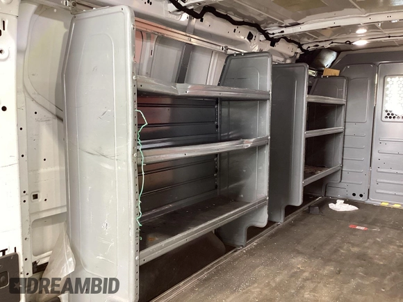 2018 Ford Transit with VIN 1FTBW2ZM8JKA77066, listed as a IAAI auction lot 42642396 with 215,234 mi miles and . Bid and sale history available at DreamBid. Image 37.