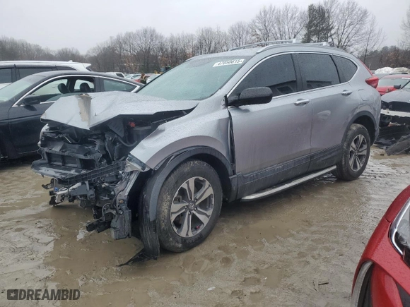 2019 Honda CR-V LX with VIN 5J6RW6H35KL002538, listed as a Copart auction lot 47050615 with 0 mi miles and Salvage Title. Bid and sale history available at carsss.com. Image 1.
