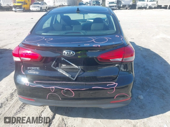 2017 Kia Forte LX with VIN 3KPFK4A79HE045187, listed as a IAAI auction lot 41428484 with 87,938 mi miles. Bid and sale history available at carsss.com. Image 17.