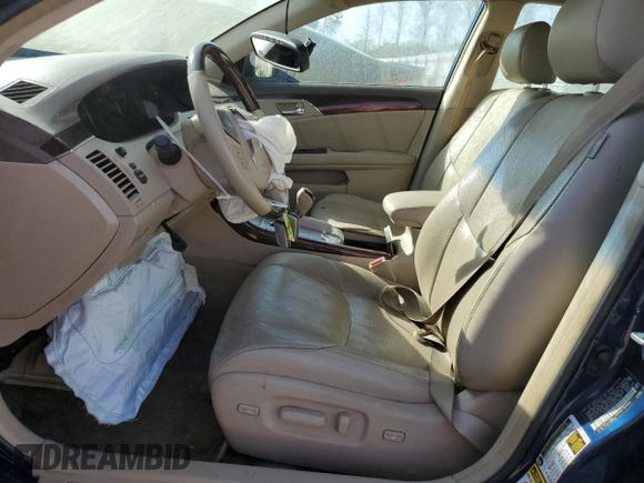 2008 Toyota Avalon XL with VIN 4T1BK36BX8U290177, listed as a Copart auction lot 50640855 with Not Provided miles and Salvage Title. Bid and sale history available at carsss.com. Image 7.