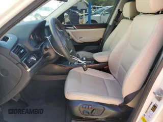 2017 BMW X3 sDrive28i with VIN 5UXWZ7C50H0U45400, listed as a Copart auction lot 53637115 with 86,555 mi miles and Salvage Title. Bid and sale history available at DreamBid. Image 7.