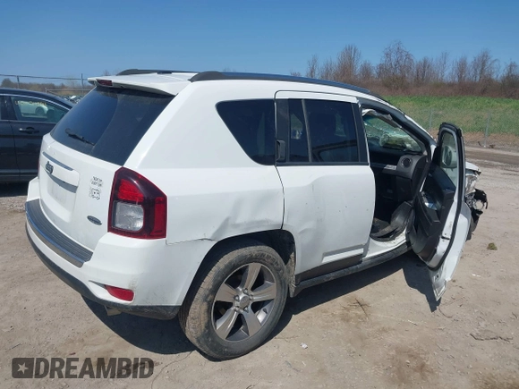 2017 Jeep Compass High Altitude z VIN 1C4NJDEB7HD126672, wystawiony jako IAAI lot #42092628 z przebiegiem 90 386 mil mil oraz . Historia ofert i sprzedaży dostępna na DreamBid. Obrazek 4.