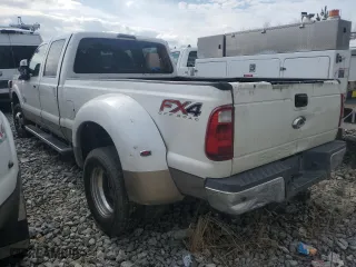 2014 Ford Super Duty F-350 DRW XLT with VIN 1FT8W3DT1EEB06393, listed as a Copart auction lot 43058935 with 544,502 mi miles and Salvage Title. Bid and sale history available at carsss.com. Image 2.