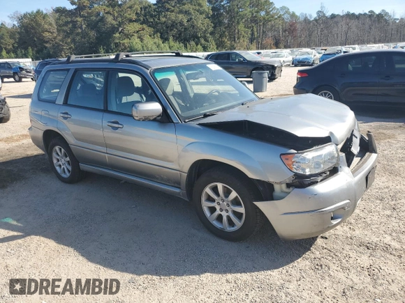 2007 Subaru Forester X w/Premium Pkg with VIN JF1SG65617H731753, listed as a Copart auction lot 76298084 with 124,071 mi miles and Salvage Title. Bid and sale history available at carsss.com. Image 4.