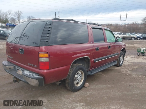 2001 Chevrolet Suburban LS with VIN 1GNEC16T01J280011, listed as a IAAI auction lot 41503436 with 1 mi miles. Bid and sale history available at carsss.com. Image 4.