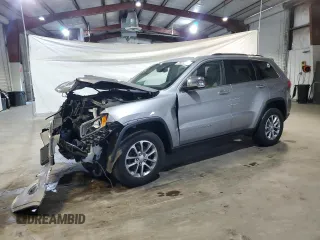 2016 Jeep Grand Cherokee Limited with VIN 1C4RJFBG6GC418301, listed as a Copart auction lot 59615715 with 108,777 mi miles and Salvage title. Bid and sale history available at DreamBid. Image 1.