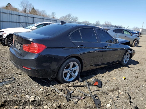 2014 BMW 3 Series 328i xDrive with VIN WBA3B3G53ENR82379, listed as a Copart auction lot 48347225 with 0 mi miles and Salvage Title. Bid and sale history available at carsss.com. Image 3.
