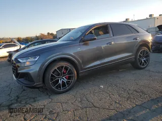 2022 Audi Q8 Premium Plus with VIN WA1EVBF17ND008352, listed as a Copart auction lot 83118414 with 41,108 mi miles and Salvage Title. Bid and sale history available at carsss.com. Image 1.