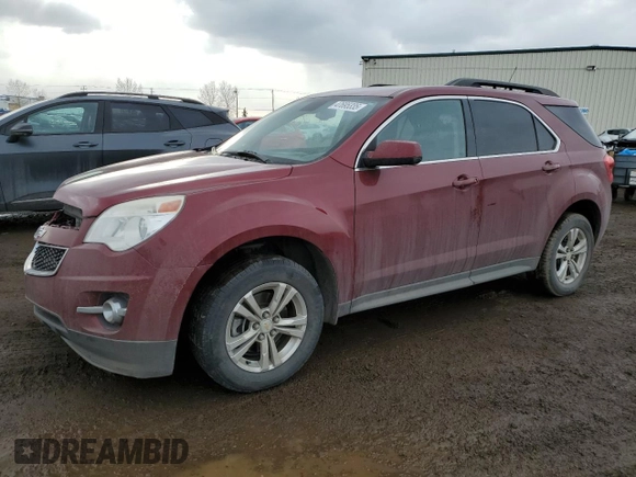 2012 Chevrolet Equinox LT w/2LT with VIN 2GNFLNE54C6349958, listed as a Copart auction lot 47695335 with 148,073 mi miles and Salvage Title. Bid and sale history available at carsss.com. Image 1.