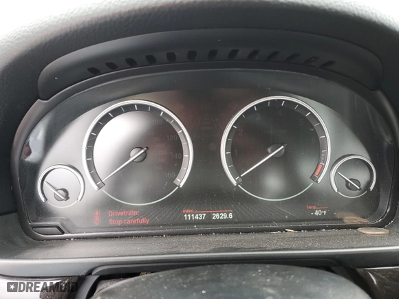 2016 BMW 5 Series 528i xDrive with VIN WBA5A7C54GG147505, listed as a Copart auction lot 42620125 with 111,437 mi miles and Salvage Title. Bid and sale history available at carsss.com. Image 9.