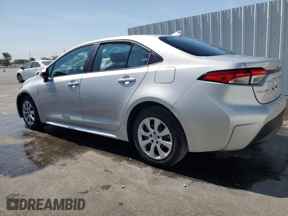 2025 Toyota Corolla LE z VIN 5YFB4MDE7SP242335, wystawiony jako Copart lot #58330225 z przebiegiem 3368 mil mil oraz Nie do naprawy • Non repairable. Historia ofert i sprzedaży dostępna na DreamBid. Obrazek 2.