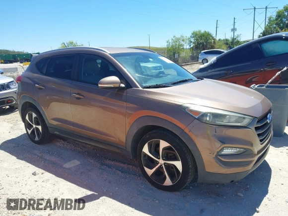 2016 Hyundai Tucson Sport with VIN KM8J33A29GU054909, listed as a IAAI auction lot 41835688 with 90,751 mi miles. Bid and sale history available at carsss.com. Image 13.