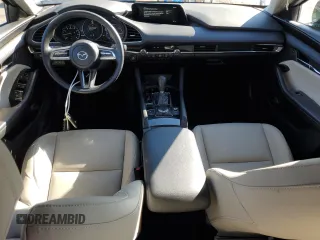 2022 Mazda 3 Carbon Edition with VIN 3MZBPACL0NM318377, listed as a Copart auction lot 50489375 with 47,326 mi miles and Salvage title. Bid and sale history available at DreamBid. Image 8.