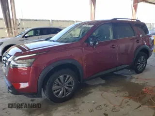 2025 Nissan Pathfinder SV with VIN 5N1DR3BC0SC228416, listed as a Copart auction lot 49792985 with 2,853 mi miles and Clean title. Bid and sale history available at DreamBid. Image 1.