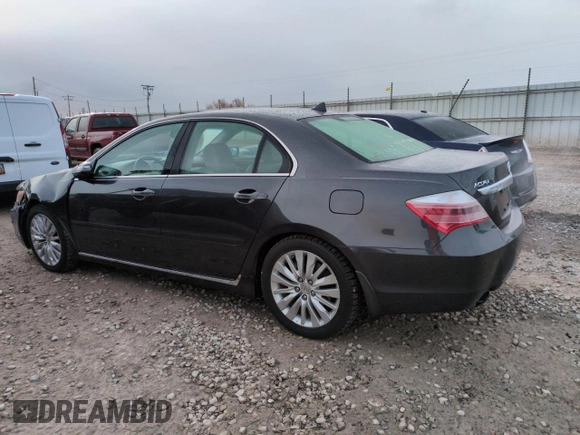 2011 Acura RL Technology with VIN JH4KB2F61BC000812, listed as a Copart auction lot 51350155 with 159,498 mi miles and Salvage Title. Bid and sale history available at DreamBid. Image 2.