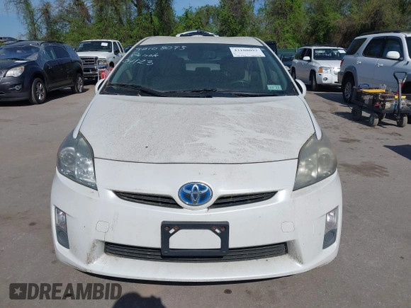 2010 Toyota Prius II with VIN JTDKN3DU3A0237639, listed as a IAAI auction lot 42108093 with 202,901 mi miles. Bid and sale history available at carsss.com. Image 6.