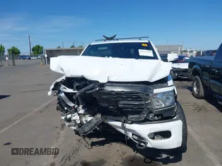 2022 Ram 1500 Big Horn with VIN 1C6SRFBT9NN397346, listed as a IAAI auction lot 42327129 with Not provided miles and . Bid and sale history available at DreamBid. Image 12.
