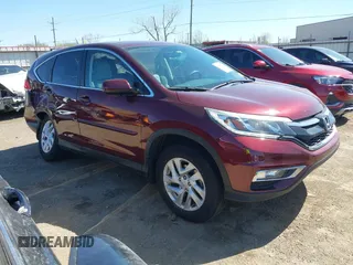 2015 Honda CR-V EX with VIN 2HKRM3H55FH534443, listed as a IAAI auction lot 41834703 with 119,325 mi miles and . Bid and sale history available at carsss.com. Image 1.