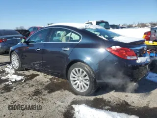 2013 Buick Regal Turbo Premium 2 with VIN 2G4GT5GV1D9194386, listed as a Copart auction lot 89401045 with 49,371 mi miles and Salvage Title. Bid and sale history available at DreamBid. Image 2.