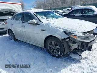 2017 Kia Optima LX 1.6T with VIN 5XXGT4L10HG129691, listed as a IAAI auction lot 41279304 with 93,087 mi miles. Bid and sale history available at carsss.com. Image 1.