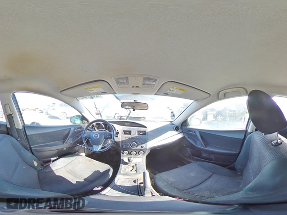 2013 Mazda 3 i Touring z VIN JM1BL1LP7D1841036, wystawiony jako Copart lot #53365045 z przebiegiem 166 539 mil mil oraz Szkoda całkowita • Salvage title. Historia ofert i sprzedaży dostępna na DreamBid. Obrazek 12.