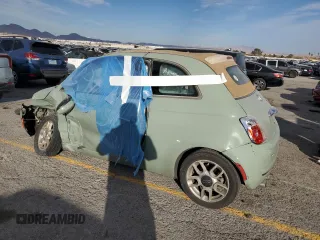 2013 FIAT 500 Pop with VIN 3C3CFFDR7DT554334, listed as a Copart auction lot 44164085 with 77,265 mi miles and Salvage title. Bid and sale history available at DreamBid. Image 2.