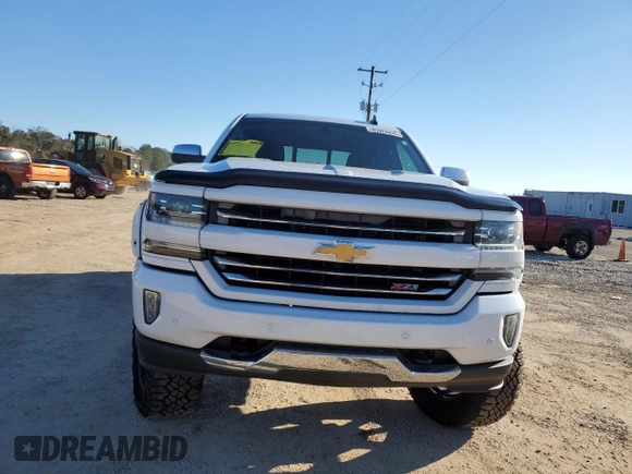 2017 Chevrolet Silverado 1500 LTZ with VIN 3GCUKSEJ5HG151660, listed as a Copart auction lot 45924435 with 136,520 mi miles and Salvage Title. Bid and sale history available at DreamBid. Image 5.