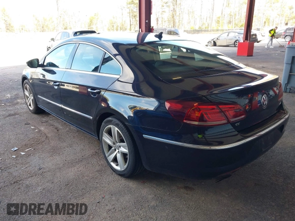 2013 Volkswagen CC Sport with VIN WVWAP7AN0DE540010, listed as a IAAI auction lot 41837983 with 277,144 mi miles. Bid and sale history available at carsss.com. Image 3.