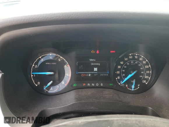 2023 Ford Ranger XL with VIN 1FTER4FHXPLE05663, listed as a Copart auction lot 60577925 with 29,218 mi miles and Salvage title. Bid and sale history available at DreamBid. Image 9.