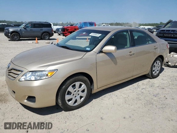 2011 Toyota Camry LE with VIN 4T1BF3EK5BU742212, listed as a Copart auction lot 52499535 with 101,044 mi miles and Salvage Title. Bid and sale history available at DreamBid. Image 1.
