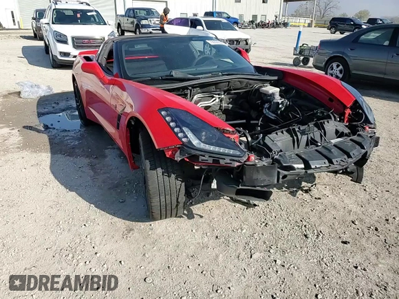 2016 Chevrolet Corvette Z51 2LT with VIN 1G1YK2D78G5124636, listed as a Copart auction lot 79050294 with Not provided miles and Non repairable. Bid and sale history available at DreamBid. Image 11.
