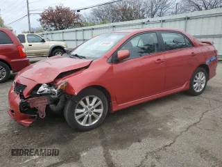 2010 Toyota Corolla with VIN 2T1BU4EE9AC329263, listed as a Copart auction lot 52676055 with 169,277 mi miles and Salvage Title. Bid and sale history available at carsss.com. Image 1.